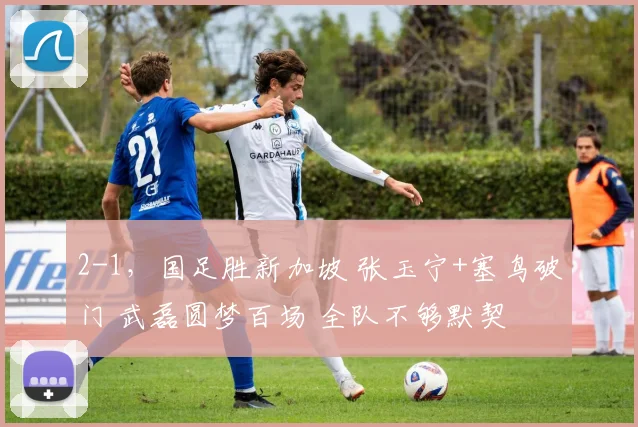 2-1,国足胜新加坡 张玉宁+塞鸟破门 武磊圆梦百场 全队不够默契